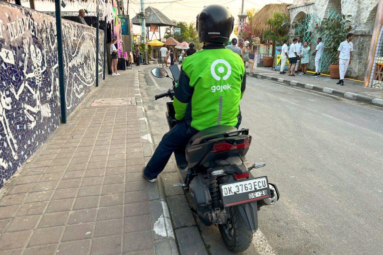 Precio transporte moto Bali Gojeck